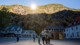 How Giant Mirrors Brought Sunlight Back to Rjukan Norway [upl. by Lehcer]