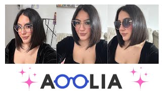 Glasses Try On Haul  AOOLIA Review  2024 [upl. by Irrabaj]