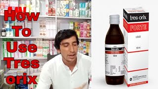 How to use  tres orix forte syrup uses  and side effects AltafMedicalinfo [upl. by Wolsniw483]