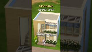 HOUSE IDEA Part 12  BASE GAME  NO CC  THE SIMS 4  ASMR thesims4 asmr basegame shorts [upl. by Kreager]