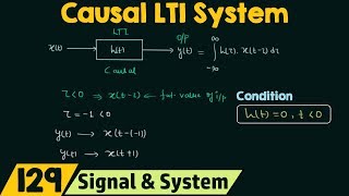 Causal LTI System [upl. by Araiet]