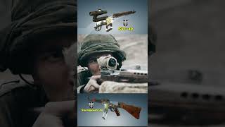 quotSS Sniper using USSR SVT40 quot  WWII Guns ww2 war shorts 1944 viral [upl. by Berne]