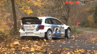 VW Polo R WRC Test  Day 2  2011 HD [upl. by Akcinehs]