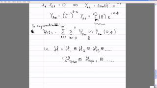 Quantum Theory Lecture 17 Representations of SU2 Galilean Boost Invariance [upl. by Kus]