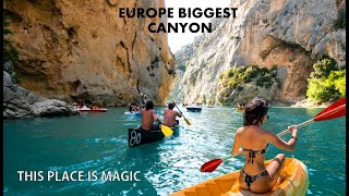 Welcome to Paradise I Gorge du Verdon France I Europe Biggest Canyon I GoPro 10 [upl. by Fidel]