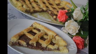 CROSTATA DI PASTA SFOGLIA CON 2 INGREDIENTI  ricetta facilissima  Maria Grazia [upl. by Margreta]