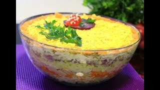 Mimoza salata  Recept [upl. by Ettenahs172]