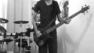 The Wombats  Moving To New York bass cover [upl. by Anailil]