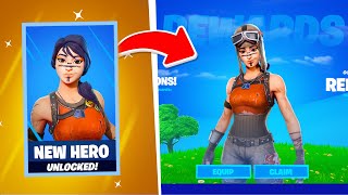 How to get Full Renegade Raider Skin in Save The World Updated [upl. by Mckee]