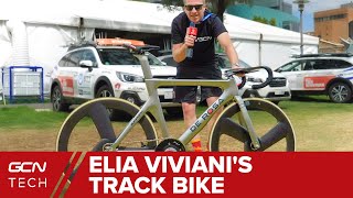 Elia Vivianis De Rosa Track One  Tokyo 2020 Olympic Track Bike [upl. by Pain613]