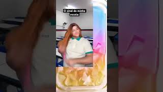 O SINAL DA ESCOLA 🤣🤣 memes humor comedia comedy shorts [upl. by Ahsenek]