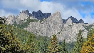 Castle Crags State Park featuring Mt Shasta amp Hedge Creek Falls  Dunsmuir CA 1124 [upl. by Nangatrad639]