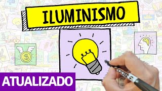 ILUMINISMO  História  Resumo Desenhado [upl. by Atalya]