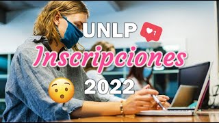 Inscripción UNLP 2022 Medicina y todas las carreras 💁🏻‍♀️ [upl. by Bailar]