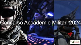 Concorso Accademie Militari 2024  Esercito  Marina  Aeronautica [upl. by Alfred207]