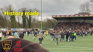 MAIDSTONE MAKE FA CUP HISTORY  Maidstone United FC vs Stevenage FC [upl. by Blus341]