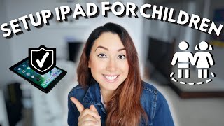 how to setup ipad for children to keep them safe  ipad parental controls [upl. by Eyt894]