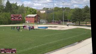 Roncalli Catholic High School vs Crete High School Mens Varsity Soccer [upl. by Ahsykal]