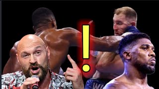 WHAO 🚨 ANTHONY JOSHUA IS NOT BACK TYSON FURY RIPS ANTHONY JOSHUA COUNTERPUNCH [upl. by Esinaj]