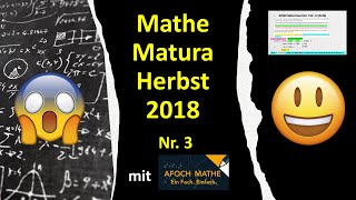 Matura 2018 Nebentermin 1 Herbst Nr 3 Erdgasanbieter [upl. by Haggar]