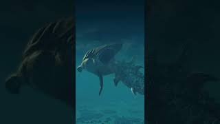 Dunkleosteus vs Megalodon  JWE2 mods [upl. by Medarda]