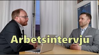 Arbetsintervju exempel och tips [upl. by Noissap]