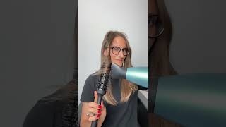 Un brushing bouclé de rêve avec la brosse céramique ronde et le sèche cheveux ghd helios dreamland☁️ [upl. by Enivid367]