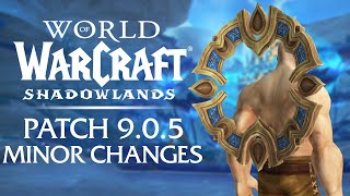 15 Minor Changes Coming in Patch 905  Shadowlands [upl. by Sudnor983]