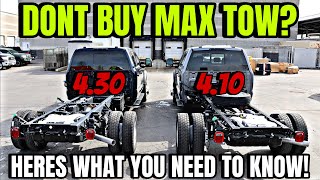 410 VS 430 Gearing People Say Max Tow Isnt Worth It… Heres What No One Showed You Before [upl. by Raimund]