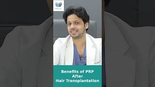 Benefits PRP Platelet Rich Plasma After Hair Transplant  Medlinks shorts shortsfeed [upl. by Tracee]