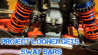 Traxxas backslash sway bar installation quotPROJECT LOONEYquot [upl. by Horodko108]