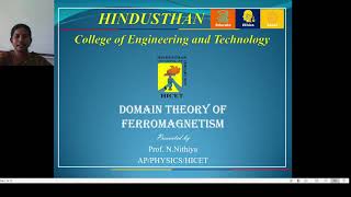 Domain Theory of Ferro Magnetism [upl. by Ibrab]