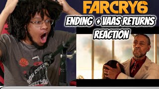 FAR CRY 6 ENDING  VAAS RETURNS REACTION  OMG MIXED EMOTIONS [upl. by Nivle]