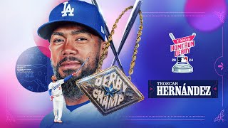 The FIRST Dodger to win the Home Run Derby  Teoscar Hernández [upl. by Wendi345]