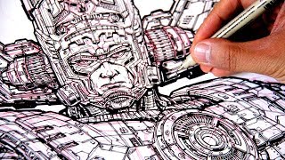 The most DETAILED DRAWING EVER I think of GALACTUS [upl. by Fifine]