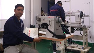 PFAFF 335 type Cylinder Bed Sewing Machine for Binding Operations India [upl. by Ver257]