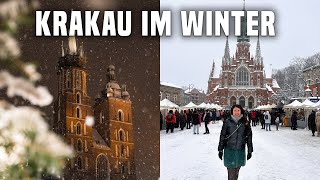 Krakau Sehenswürdigkeiten Diese Highlights darfst du nicht verpassen  Weihnachtsmarkt [upl. by Cazzie]