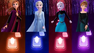 Disney Princesses Songs on YouTube  Let It Go Vs Into The Unknown Vs Frozen Vs Anna  Who is Best [upl. by Torrey]