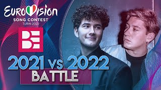 Eurovision Battle 2021 Vs 2022 [upl. by Rehsu]