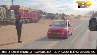 Accra  Kasoa  Winneba ROAD DUALISATION PROJECT [upl. by Argent]