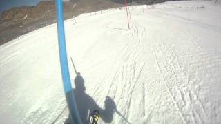 GoPro Hero HD Slalom traning in austria [upl. by Ettellocin197]