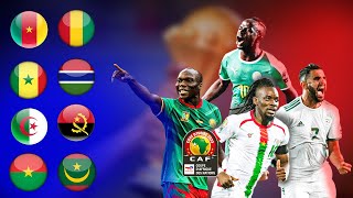 Pronostic Foot CAN 2023  SENEGAL  GAMBIE CAMEROUN  GUINEE ALGERIE et BURKINA FASO [upl. by Goober]