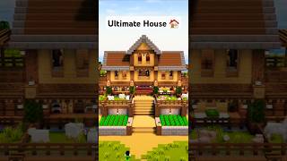 Minecraft ULTIMATE Survival House 🏠 Build minecraft [upl. by Nicholas]