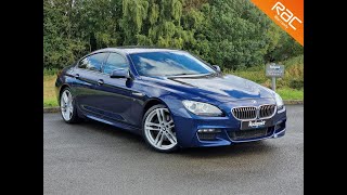 2014 BMW 6 Series 640d Gran Coupe MSport 30 Diesel Auto HK14ZPT Rockpoint Cars [upl. by Madoc]