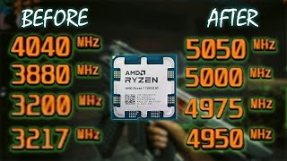 Ryzen 7 7800X3D Low Clock Speeds  SIMPLE FIX [upl. by Ttocserp196]