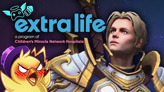 Aram Put My Faith In The Light  Extra Life 2024  Anduin Heroes of the Storm Gameplay [upl. by Sorkin]