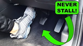 How To Bring Up The Clutch Pedal So You Never Stall [upl. by Roban]