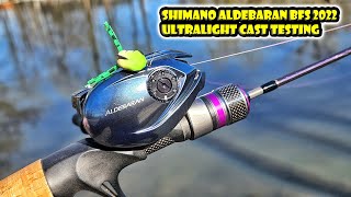 รีวิวรอกเทพเหยื่อเบา Shimano Aldebaran bfs2022 ตีเหยื่อเบาดีจริงไหม [upl. by Yeoj]