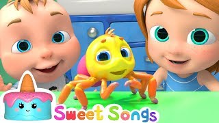 Itsy Bitsy Spider  Nursery Rhymes amp Kids Songs [upl. by Inafets]