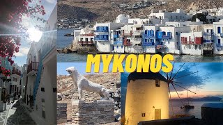 Mykonos  Urlaub in Griechenland Sehenswürdigkeiten Tipps Altstadt Delos Windmühlen Sonnenuntergang [upl. by Juanita172]